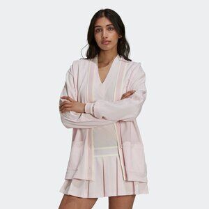 adidas Women's Tennis Luxe Cardigan | Pearl Amethyst | Medium **NWT / Never Worn
